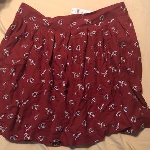 Gap pleated skirt